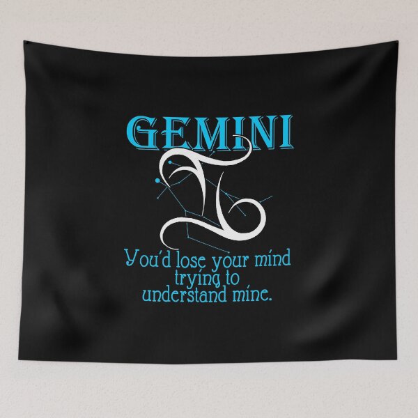 Item preview, Gemini product - You'd Lose Your Mind Trying to - Funny Zodiac Gifts designed and sold by stuch75.
