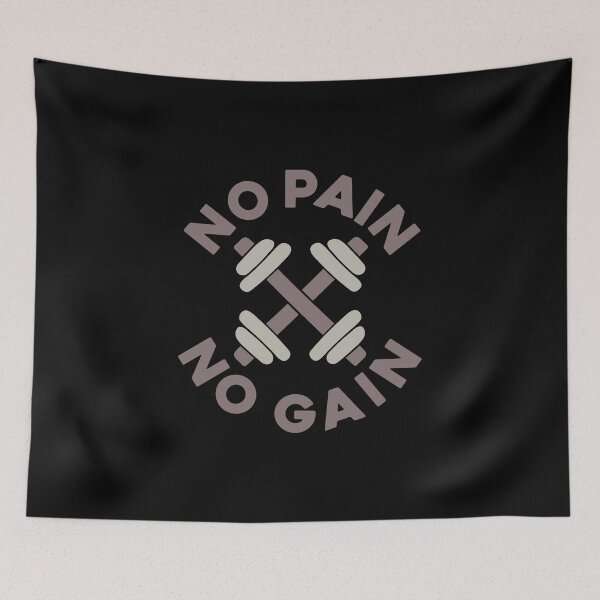 Item preview, Fit product - No Pain Gain - Workout Gift Idea designed and sold by stuch75.