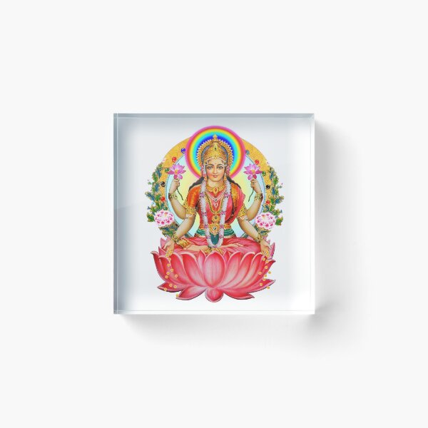 Item preview, Shree Lakshmi, Goddess of Wealth and Abundance designed and sold by heartsforlove.