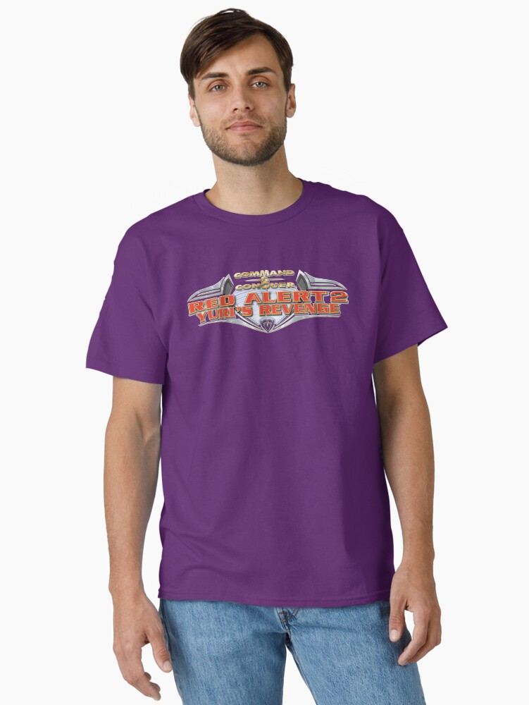Thumbnail 1 of 7, Classic T-Shirt, Command and Conquer - Red Alert 2: Yuri's Revenge logo designed and sold by megapanda687.
