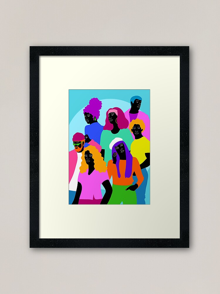 Alternate view of Atlas Framed Art Print