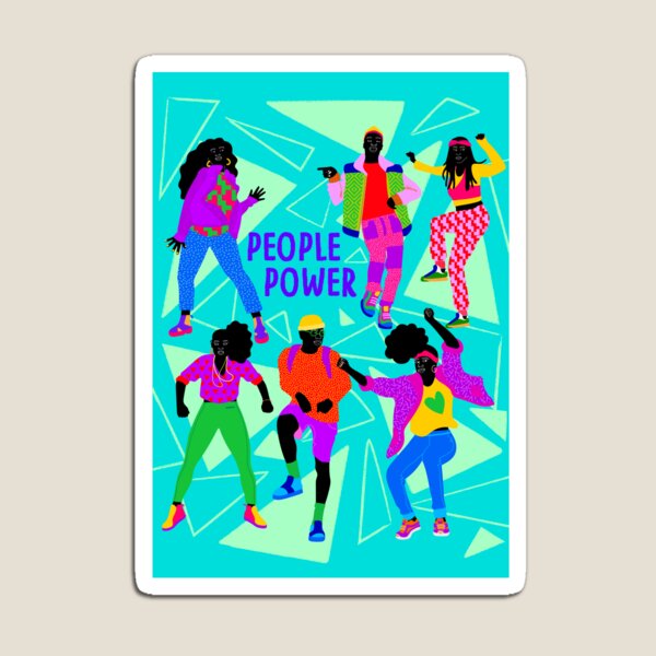 People power - dance Magnet