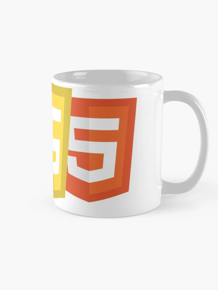 Thumbnail 3 of 6, Coffee Mug, HTML5, CSS3 and JavaScript designed and sold by myclubtees.