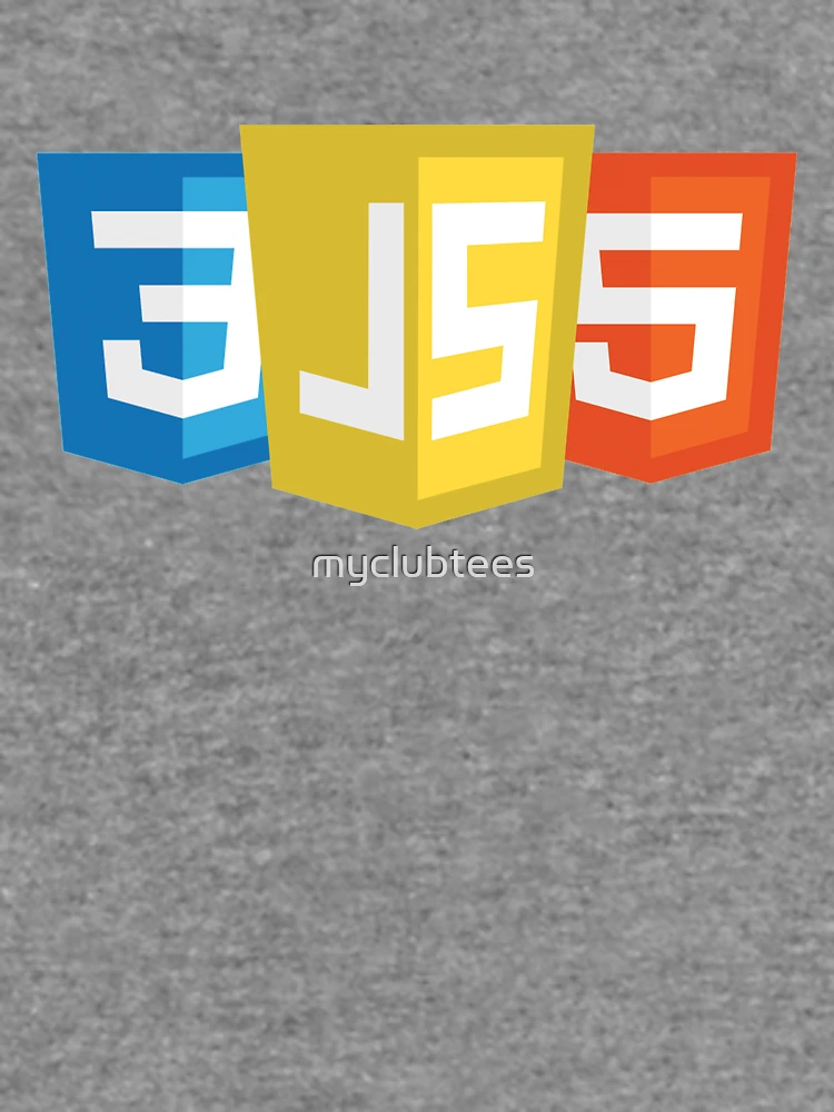 Thumbnail 6 of 6, Lightweight Sweatshirt, HTML5, CSS3 and JavaScript designed and sold by myclubtees.