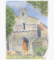 Chapelle des Templiers, Malleyrand, France Poster