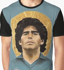 Fußballikone - Diego Maradona - Deisgn Grafik T-Shirt