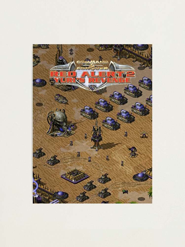Thumbnail 2 of 3, Photographic Print, Command and Conquer Red Alert 2 - Yuri's Revenge Graphic designed and sold by megapanda687.