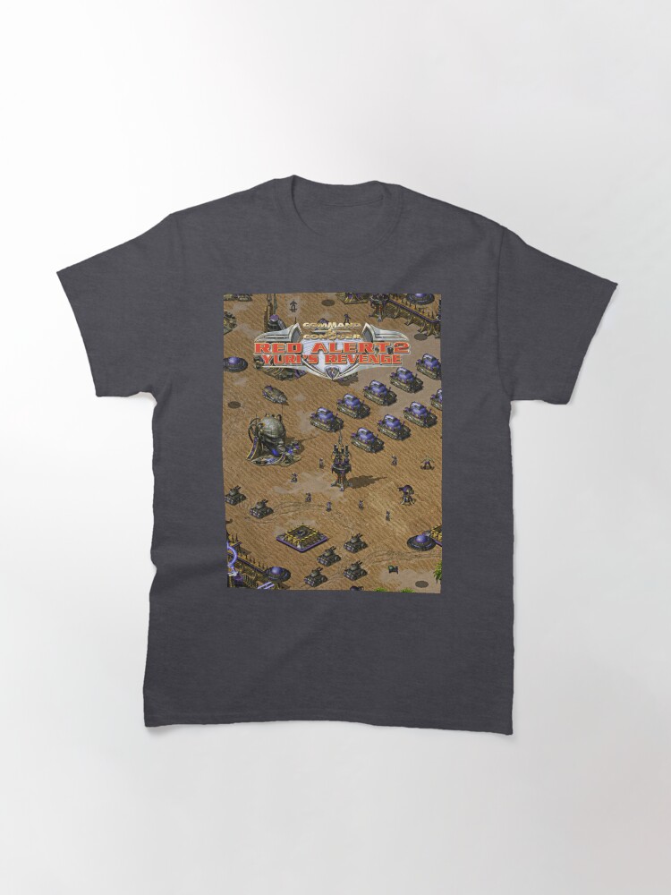 Thumbnail 3 of 7, Classic T-Shirt, Command and Conquer Red Alert 2 - Yuri's Revenge Graphic designed and sold by megapanda687.