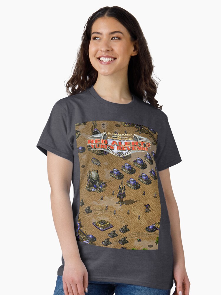 Thumbnail 2 of 7, Classic T-Shirt, Command and Conquer Red Alert 2 - Yuri's Revenge Graphic designed and sold by megapanda687.