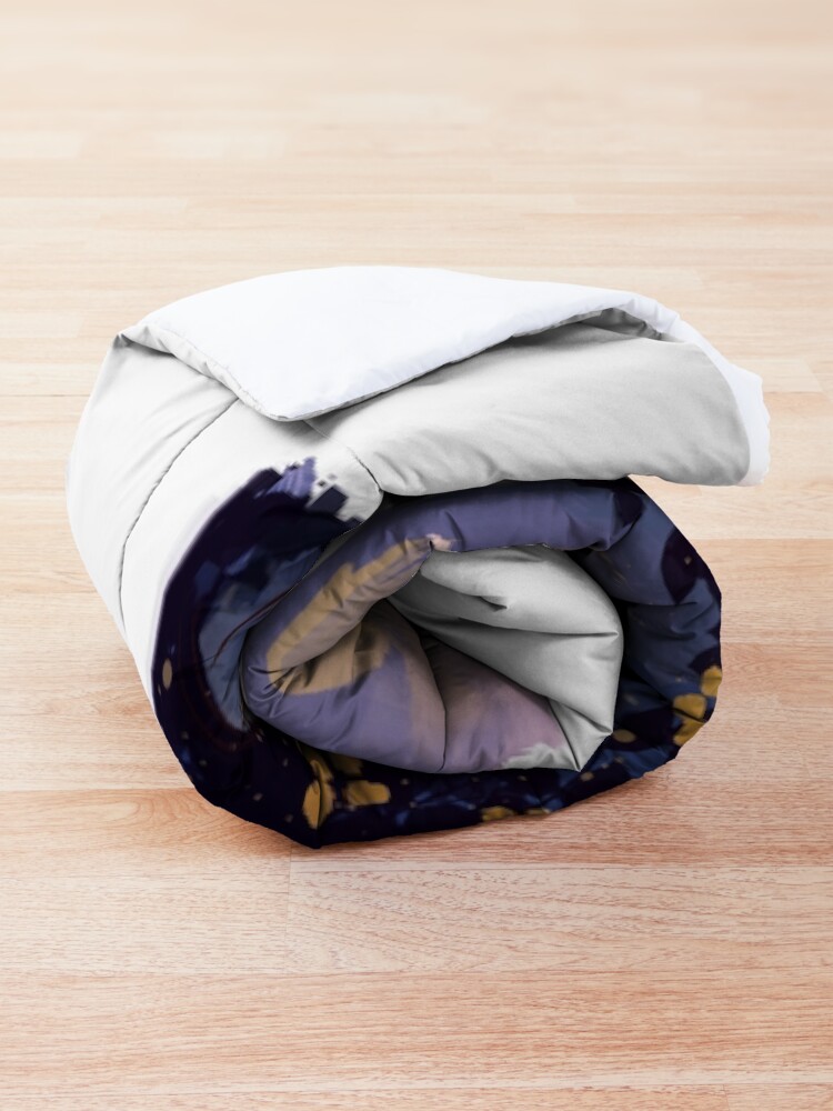 Alternate view of The night will be over soon Comforter