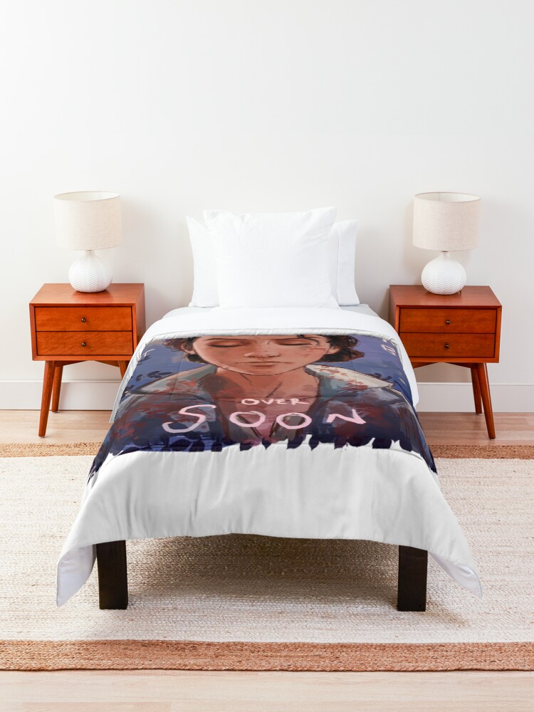 Alternate view of The night will be over soon Comforter