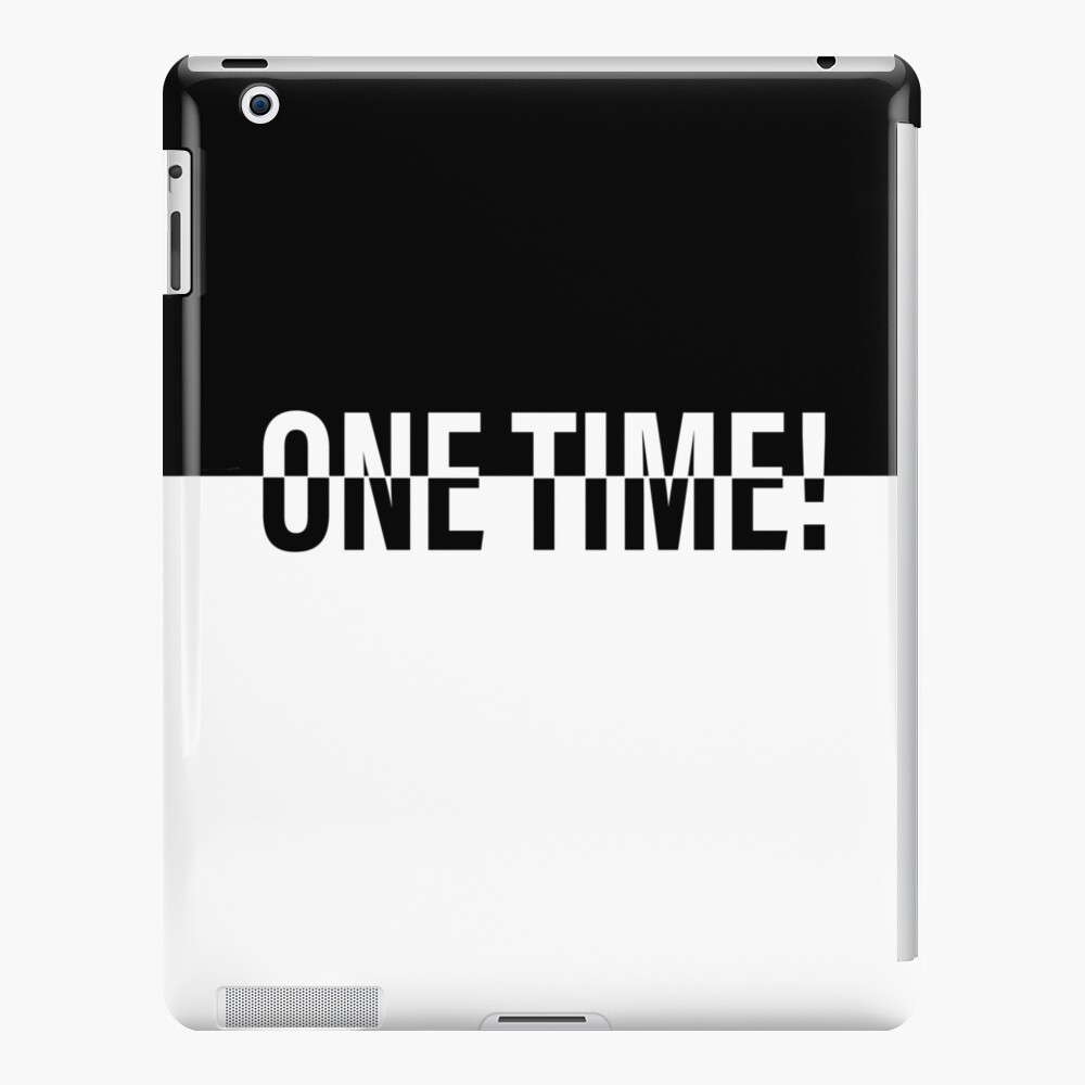 ONE TIME! POKER iPad Case & Skin