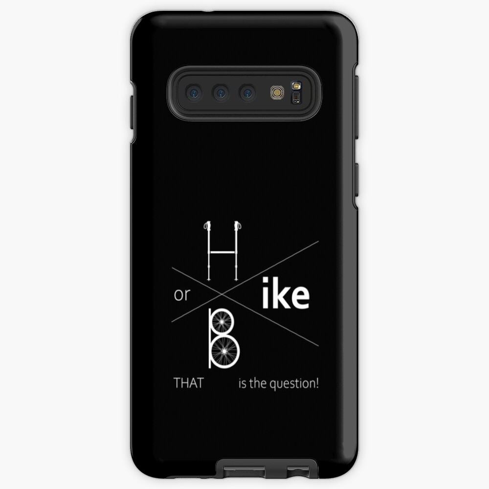 Hike or bike Case & Skin for Samsung Galaxy