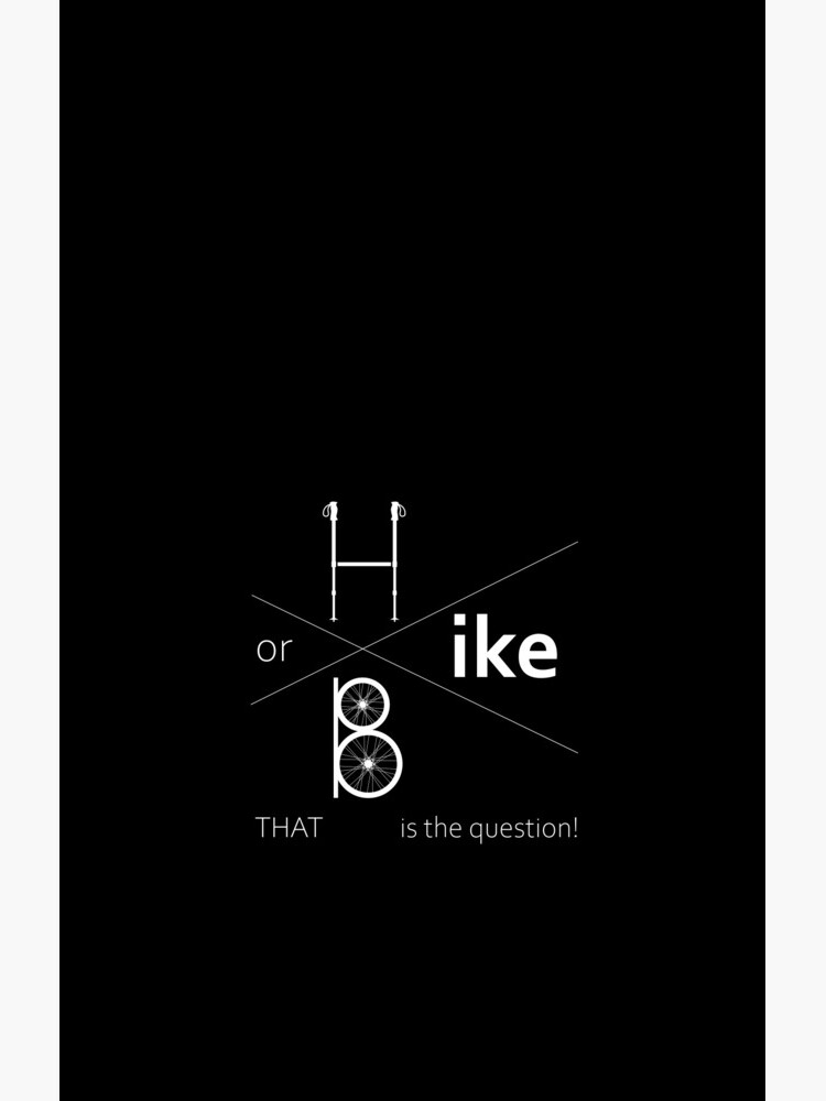 Hike or bike by AlexaDesign