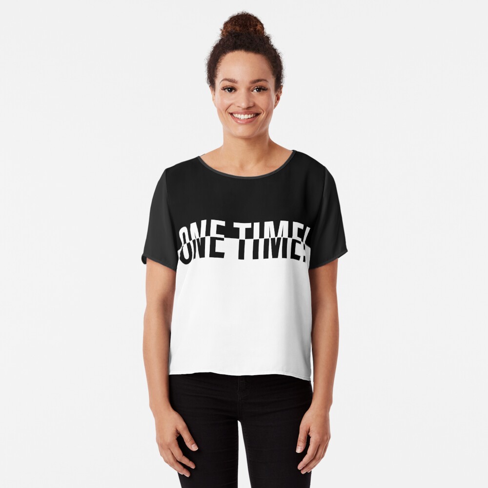 ONE TIME! POKER Chiffon Top