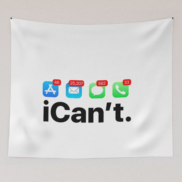 Item preview, I can't. - iPhone Notifications designed and sold by 1MNL1.