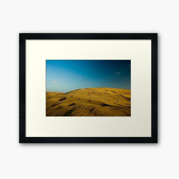 Dunes at Maspalomas Framed Art Print