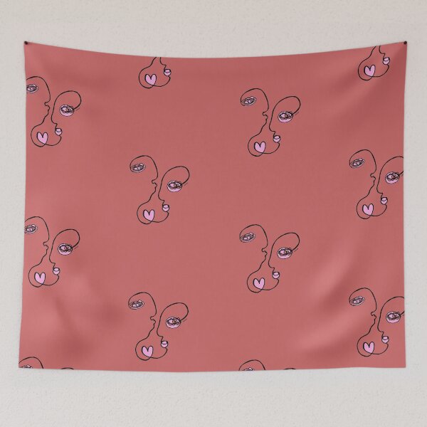 Item preview, Pretty Ugly Love: Forehead Smooches (Coral) designed and sold by vrdvkn.