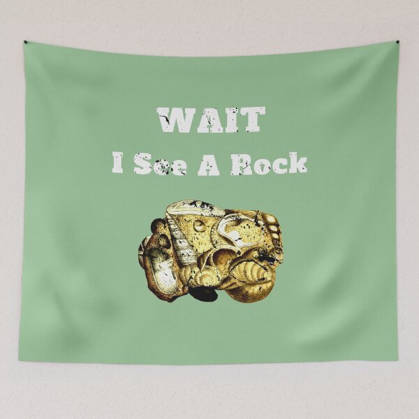 Item preview, Wait I See A Rock Geology Fan Gift T-Shirt designed and sold by Klimentina.
