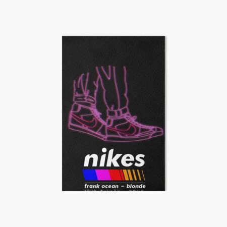 Frank Ocean - nikes Art Board Print