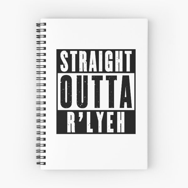 Item preview, Lovecraft Straight Outta R'lyeh designed and sold by CosmicFoxDesign.