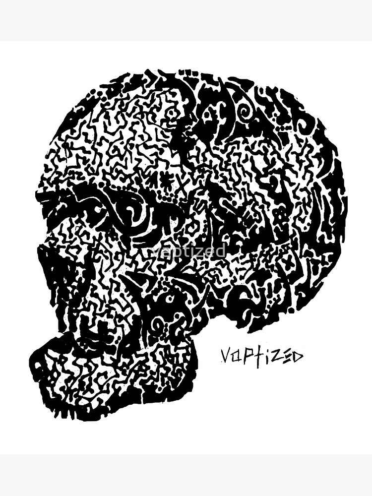 "Skully V" Poster for Sale by vaptized Redbubble