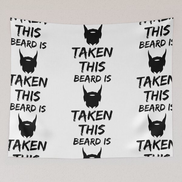 Item preview, THIS BEARD IS TAKEN! BEARDED GUY GIFT IDEA designed and sold by JamesandLuis.