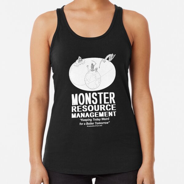 Monster Resource Management Racerback Tank Top