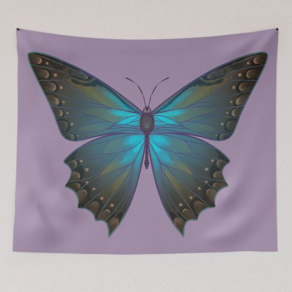 Item preview, Morpho Theseus Butterfly  designed and sold by Victoria Czerwinski.