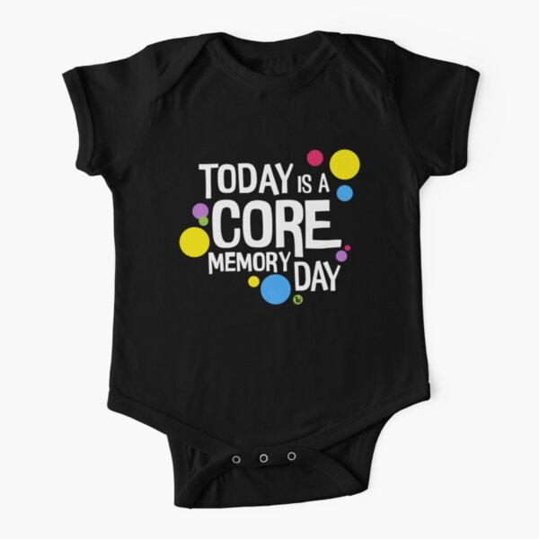 Core Memory Day Short Sleeve Baby One-Piece