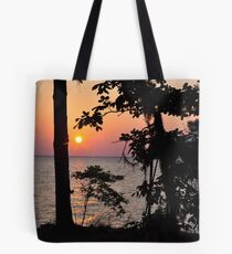 Sunset At Lake Moultrie, Bonneau, SC, USA Tote Bag