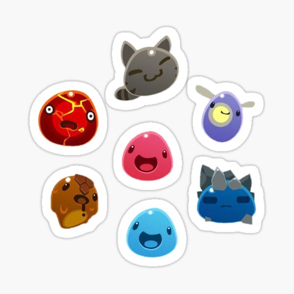 Slime Rancher Stickers Redbubble - roblox slime rancher decal