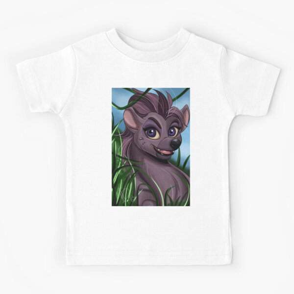 Cartoon Hyena Girl Jasiri Kids T-Shirt