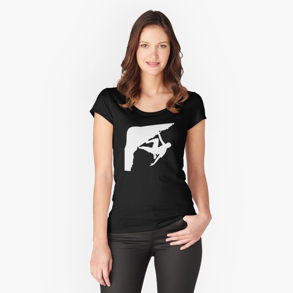 Aperçu de l'œuvre T-shirt échancré créée et vendue par climbing-tees.