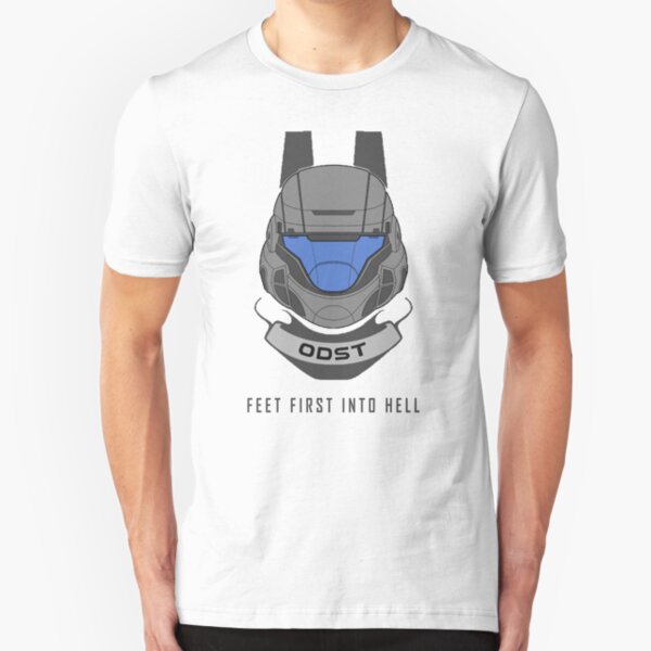 Füße zuerst in die Hölle - ODST Slim Fit T-Shirt