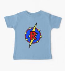 Netter kleiner SuperHero Geek - Superbrief R Baby T-Shirt