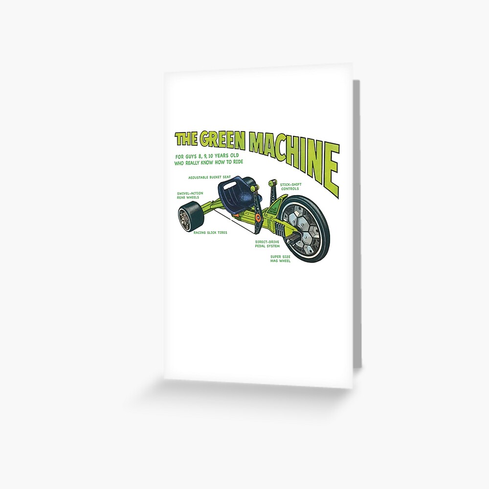 green monster tricycle