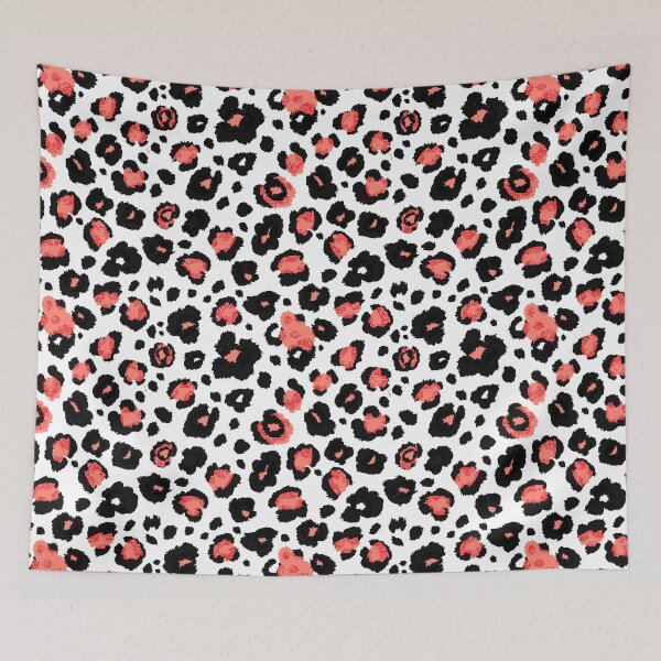Item preview, Live Coral Gone Wild Leopard Pattern designed and sold by ClaudiaFlores.