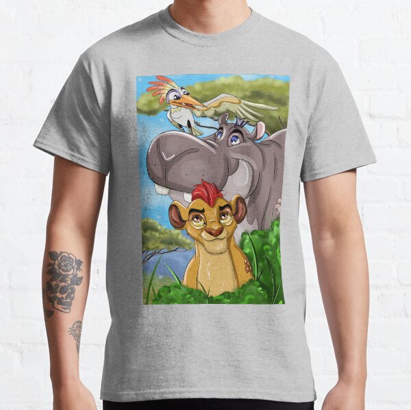Lion Cartoon Guard Classic T-Shirt