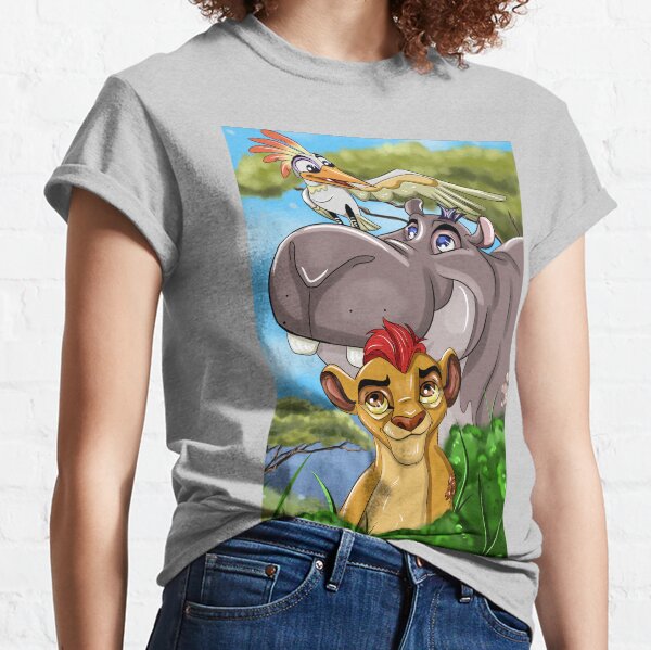 Lion Cartoon Guard Classic T-Shirt