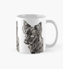 Taza clásica Mezcla de Labrador Retriever Negro