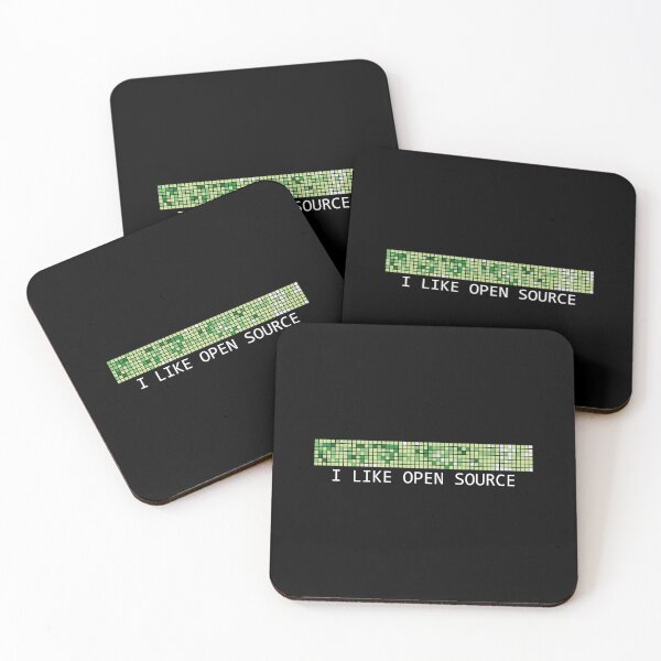 Item preview, Github contributions: I like open source (black edition) designed and sold by hellkni9ht.