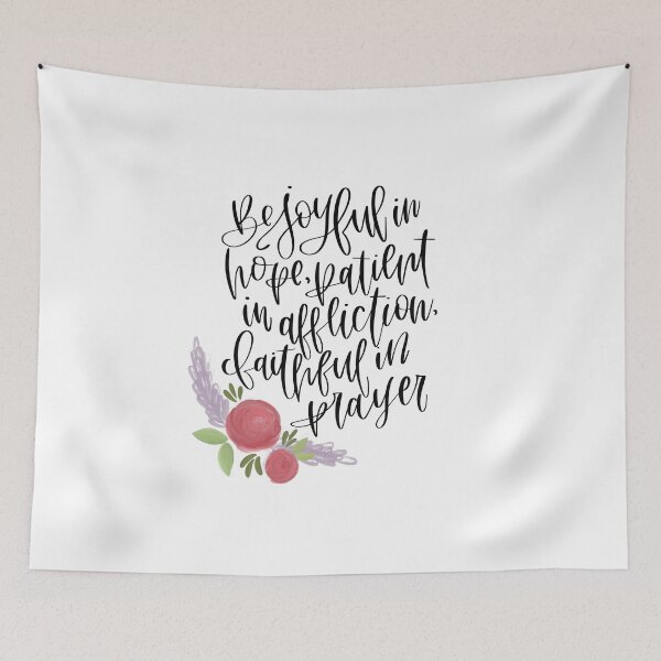 Item preview, Romans 12:12 designed and sold by erinslettering.
