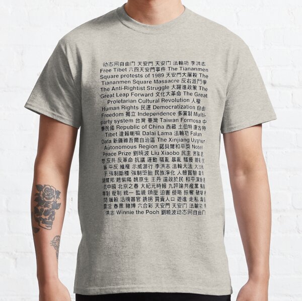 Artikel-Vorschau von Platz des Himmlischen Friedens Copypasta China 天安門 中國, designt und verkauft von Nekoscourge.