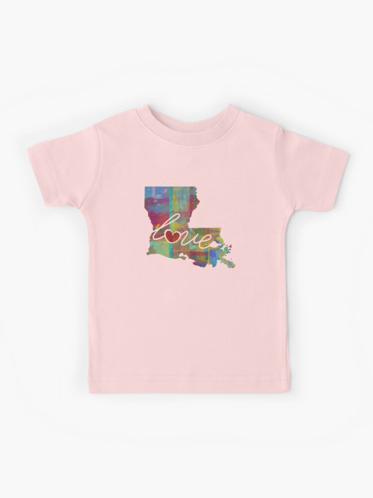 Louisiana Girl Louisiana Shirt With State Map the Perfect 