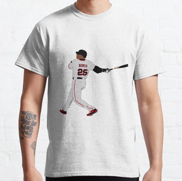 Vintage Baseball MLBP Barry Bonds Graphic Tee Shirt, Men's Fashion