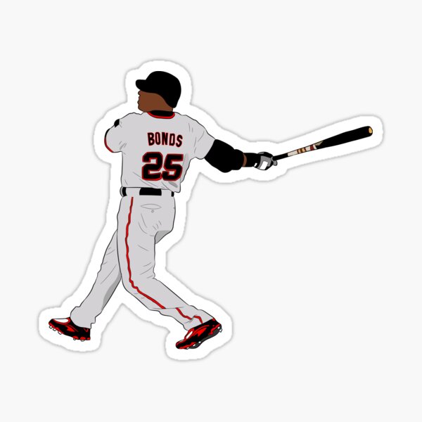 Barry Bonds Sticker for Sale by sicksticksco