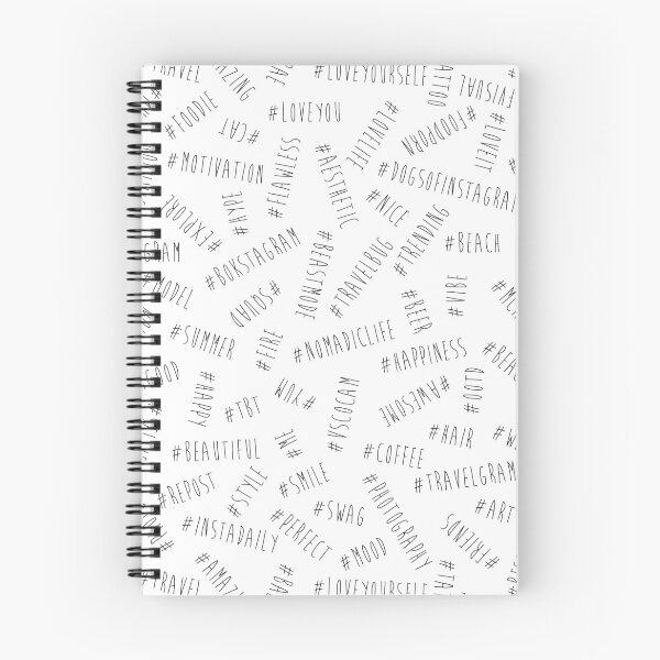 Item preview, Instagram Hashtags List designed and sold by MaplewoodMerch.