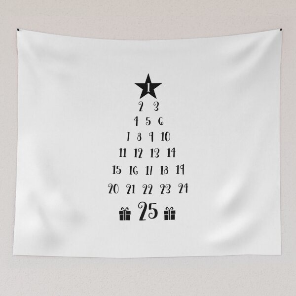 Item preview, December Days Of The Month Christmas Tree Design Calendar designed and sold by JakeRhodes.