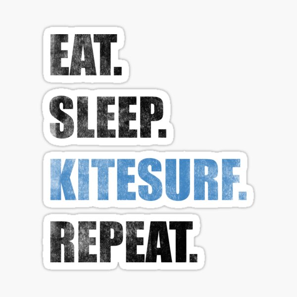 Kitesurfing Kiteboarding Sticker